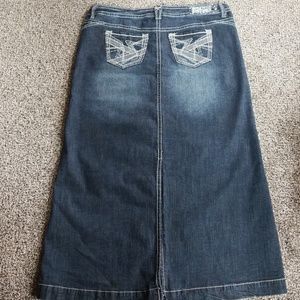 Jean skirt